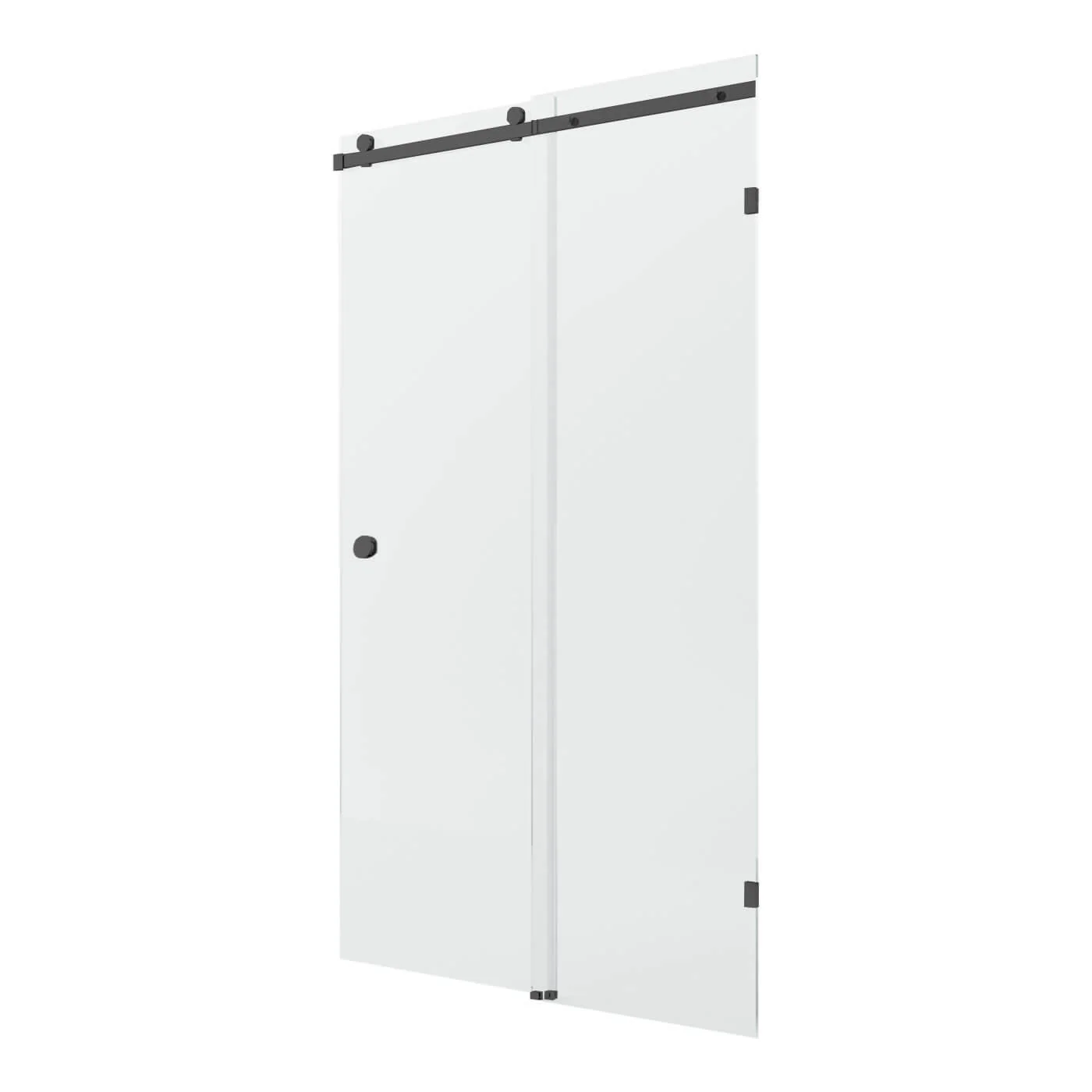 10mm Fully Frameless Sliding Shower Screen Front 2000mm High