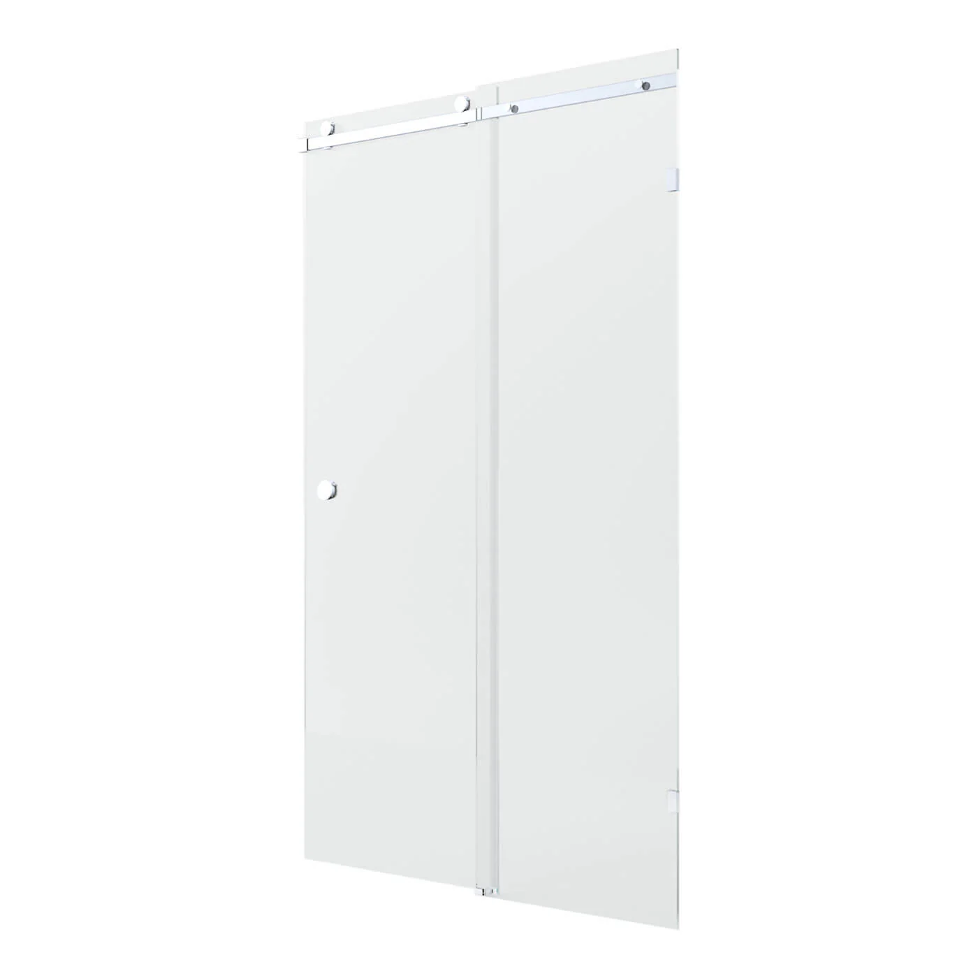 10mm Fully Frameless Sliding Shower Screen Front 2000mm High - Image 3