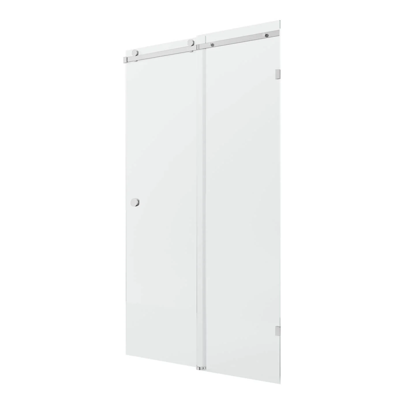 10mm Fully Frameless Sliding Shower Screen Front 2000mm High - Image 4