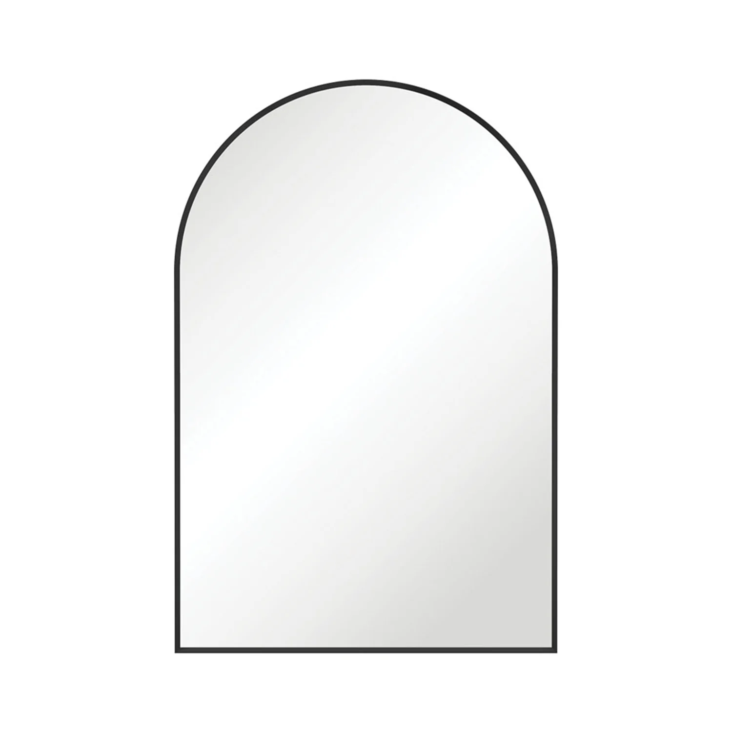 Arched Framed Glass Mirror 600x900mm - Image 2