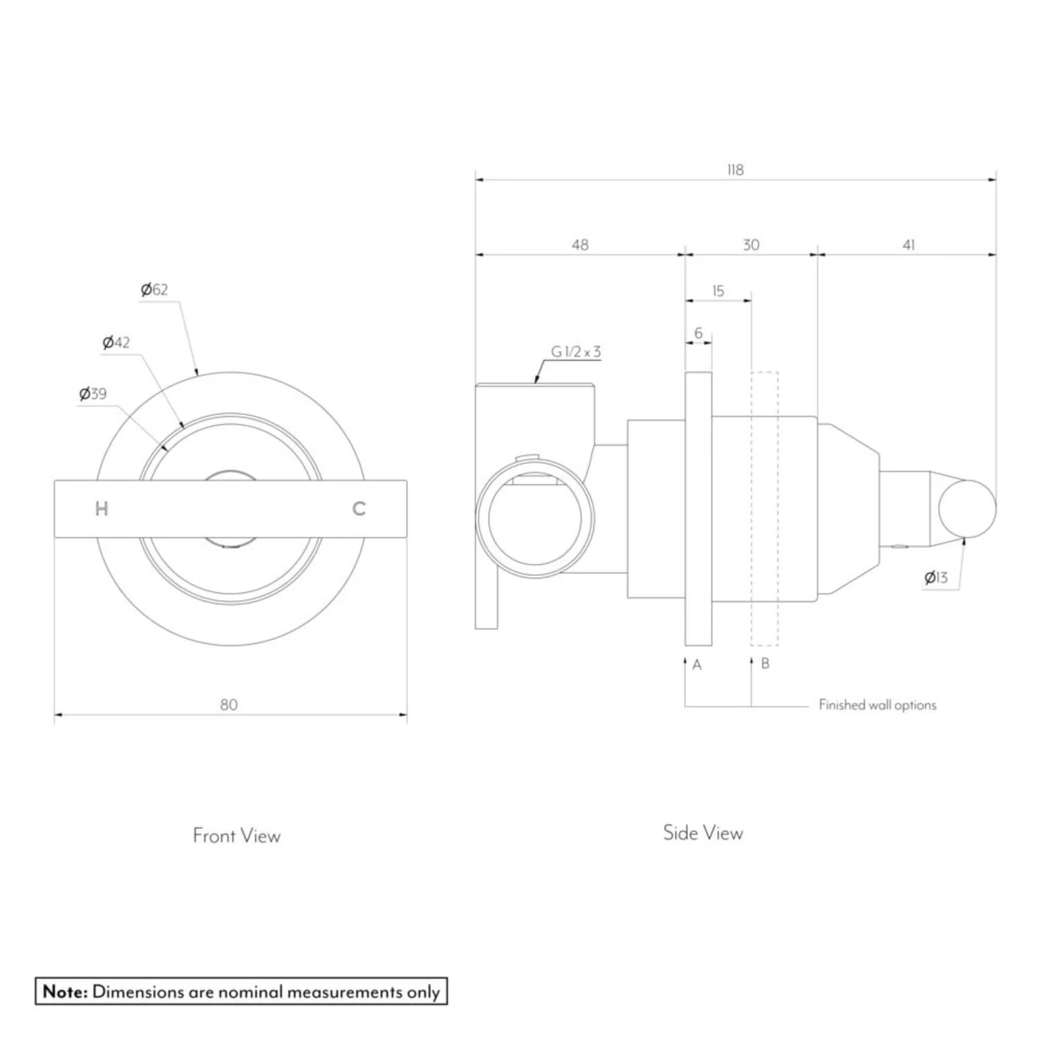 Barre Progressive Wall Mixer - Image 9