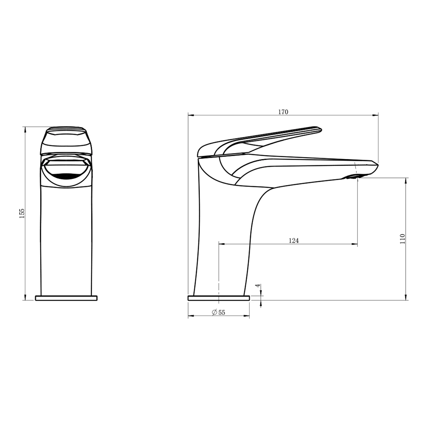 Berlin Short Basin Mixer - Image 7