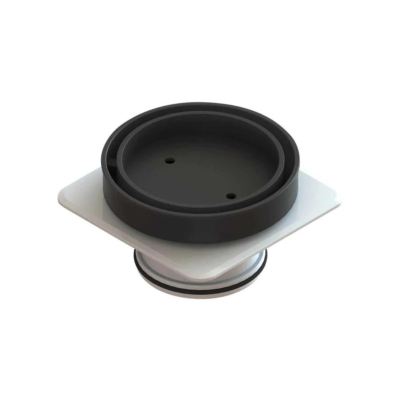 Bermuda Round Tile Insert Floor Waste 115mm - Image 4