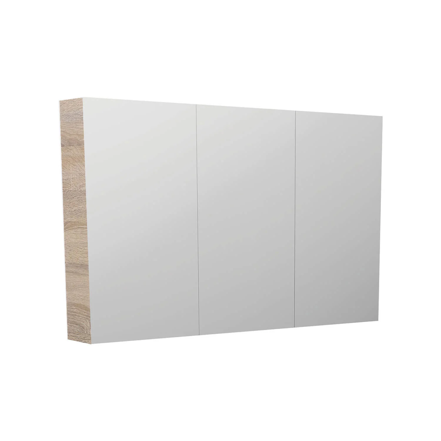 Brighton 3 Door Pencil Edge Mirror Cabinet 1200mm