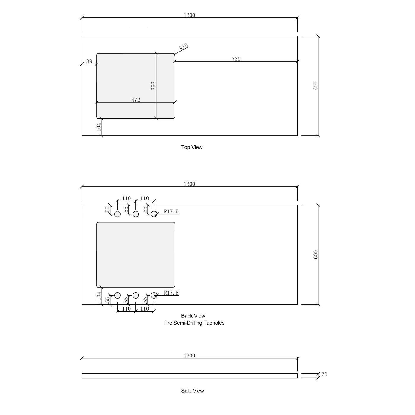 Byron Laundry Cabinet Kit 1715mm - Image 13