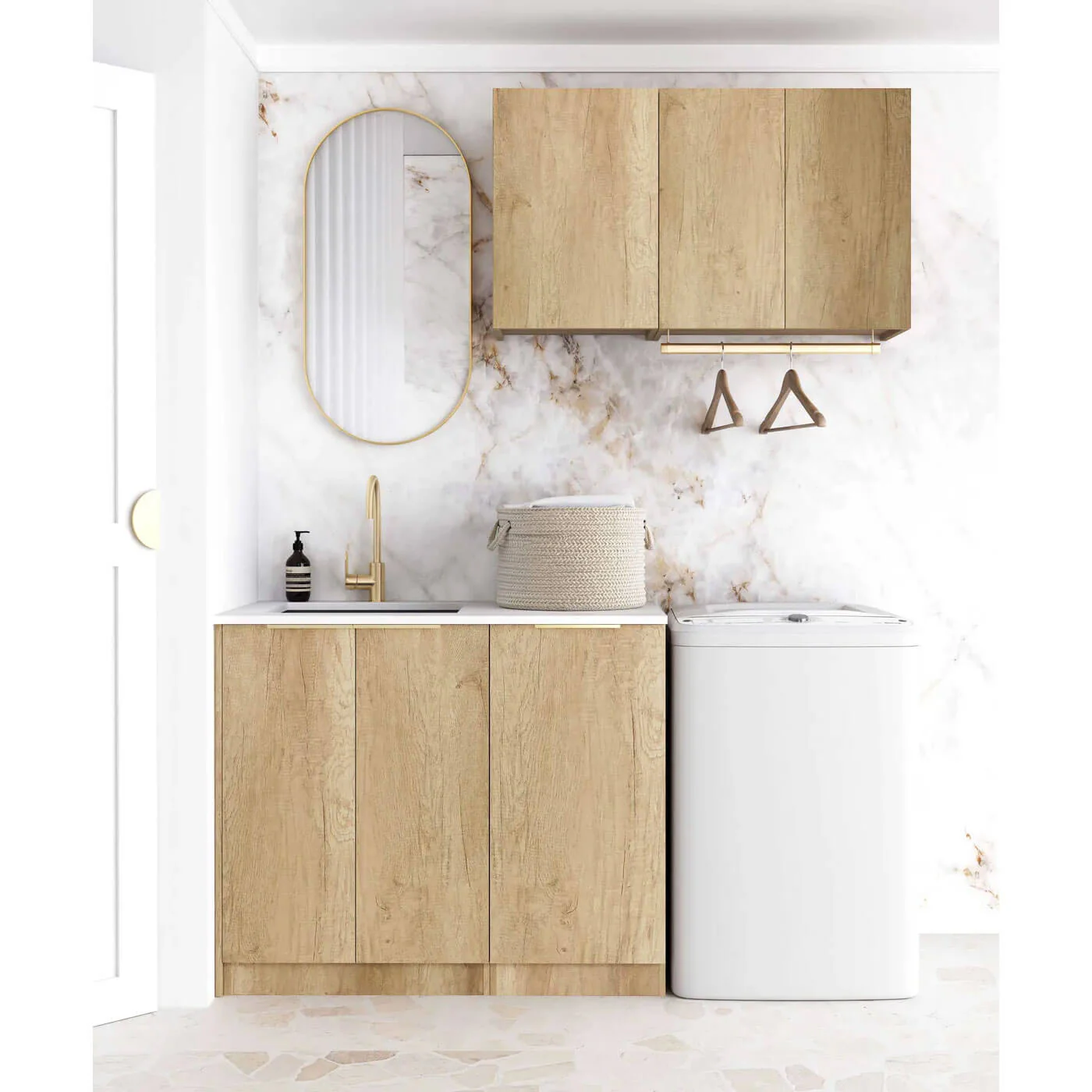 Byron Laundry Cabinet Kit 1715mm - Image 2