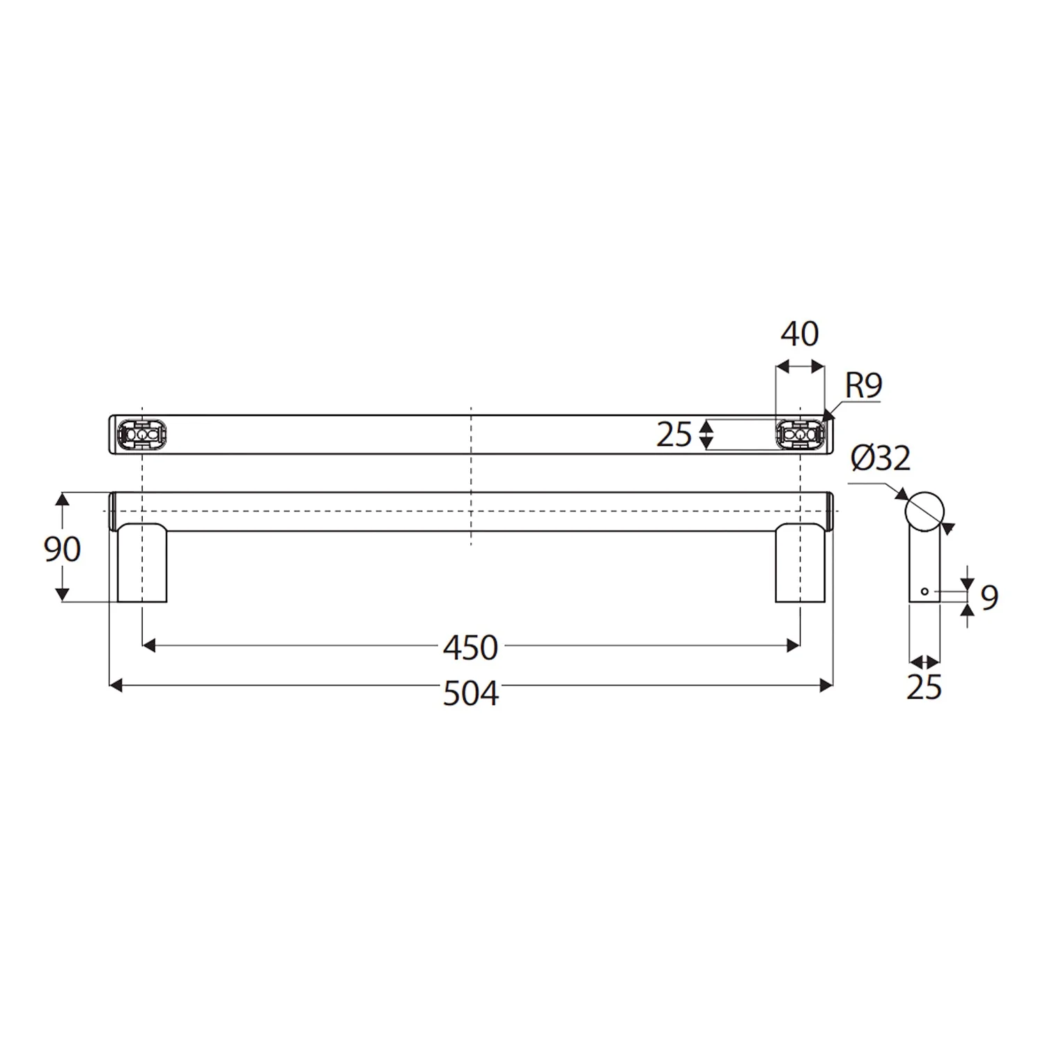 Care Slimline Grab Rail - Image 17