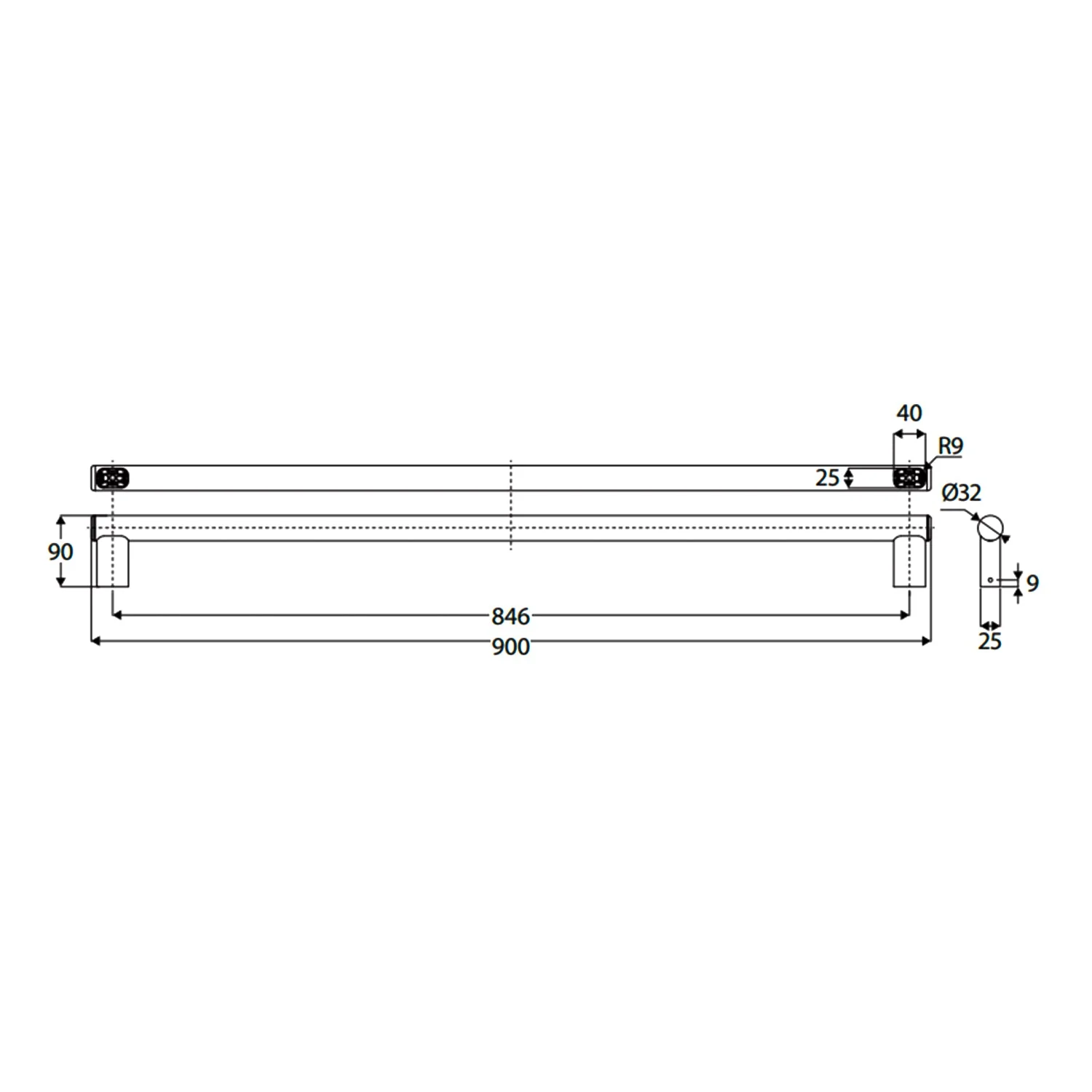 Care Slimline Grab Rail - Image 19