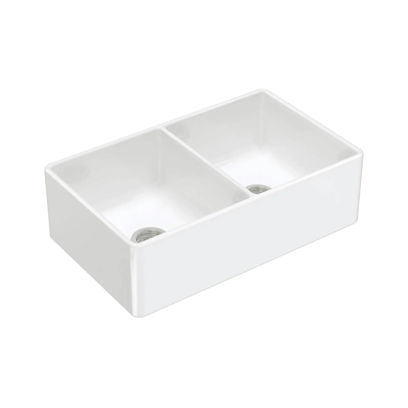 Charlton Double Butler Farmhouse Sink 835x505x255mm - Image 2