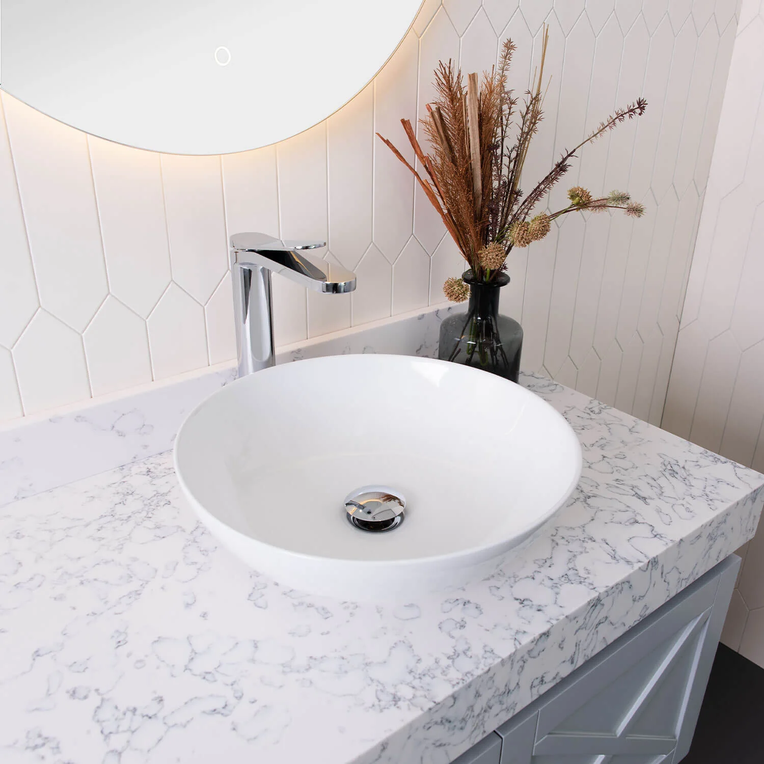 Circuit Round Ceramic Basin 400mm - Image 3