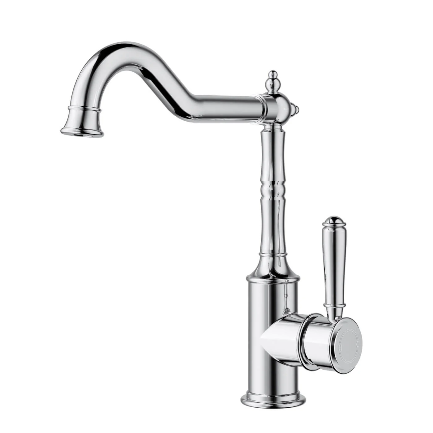 Clasico Brass Handle Sink Mixer - Image 3
