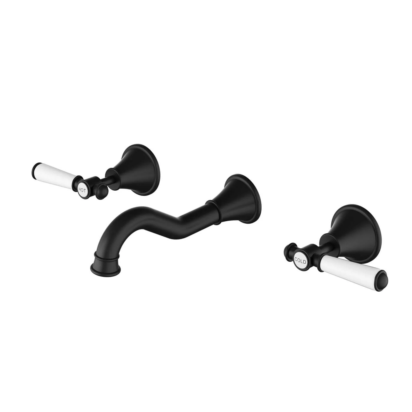 Clasico Ceramic Handle Assembly Tap Wall Set - Image 4