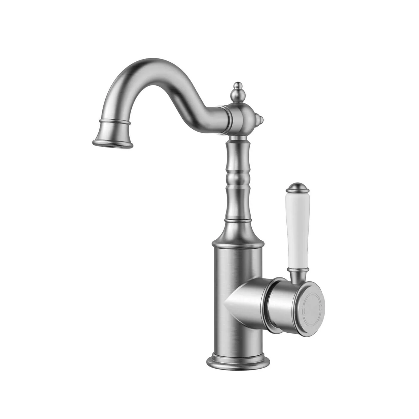 Clasico Ceramic Handle Basin Mixer - Image 2