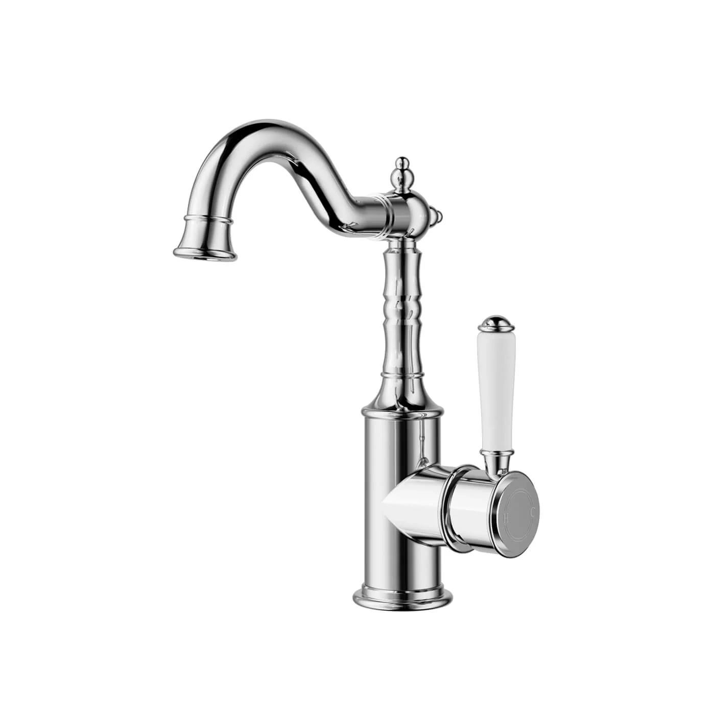 Clasico Ceramic Handle Basin Mixer - Image 3