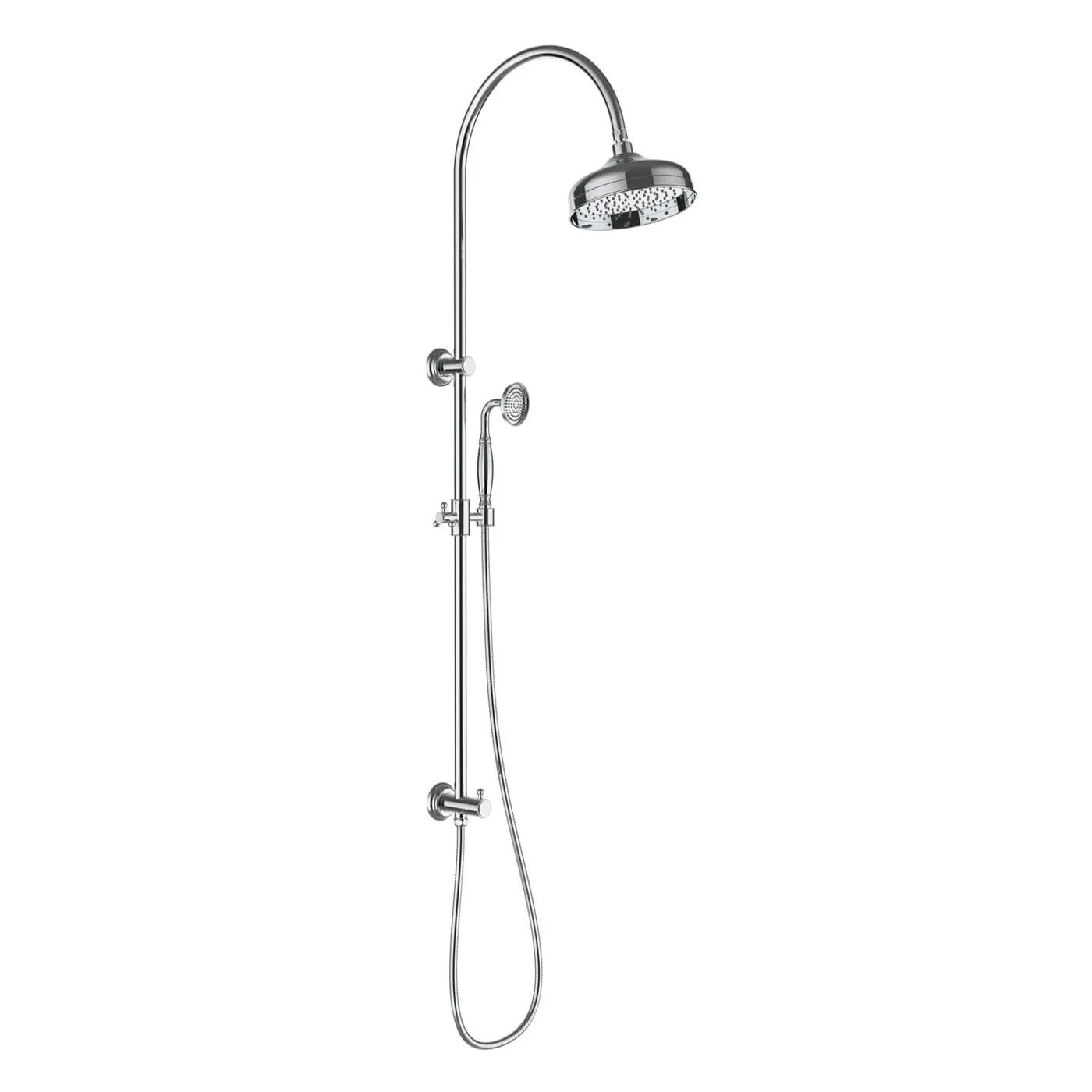 Clasico Twin Shower Rail System - Image 3