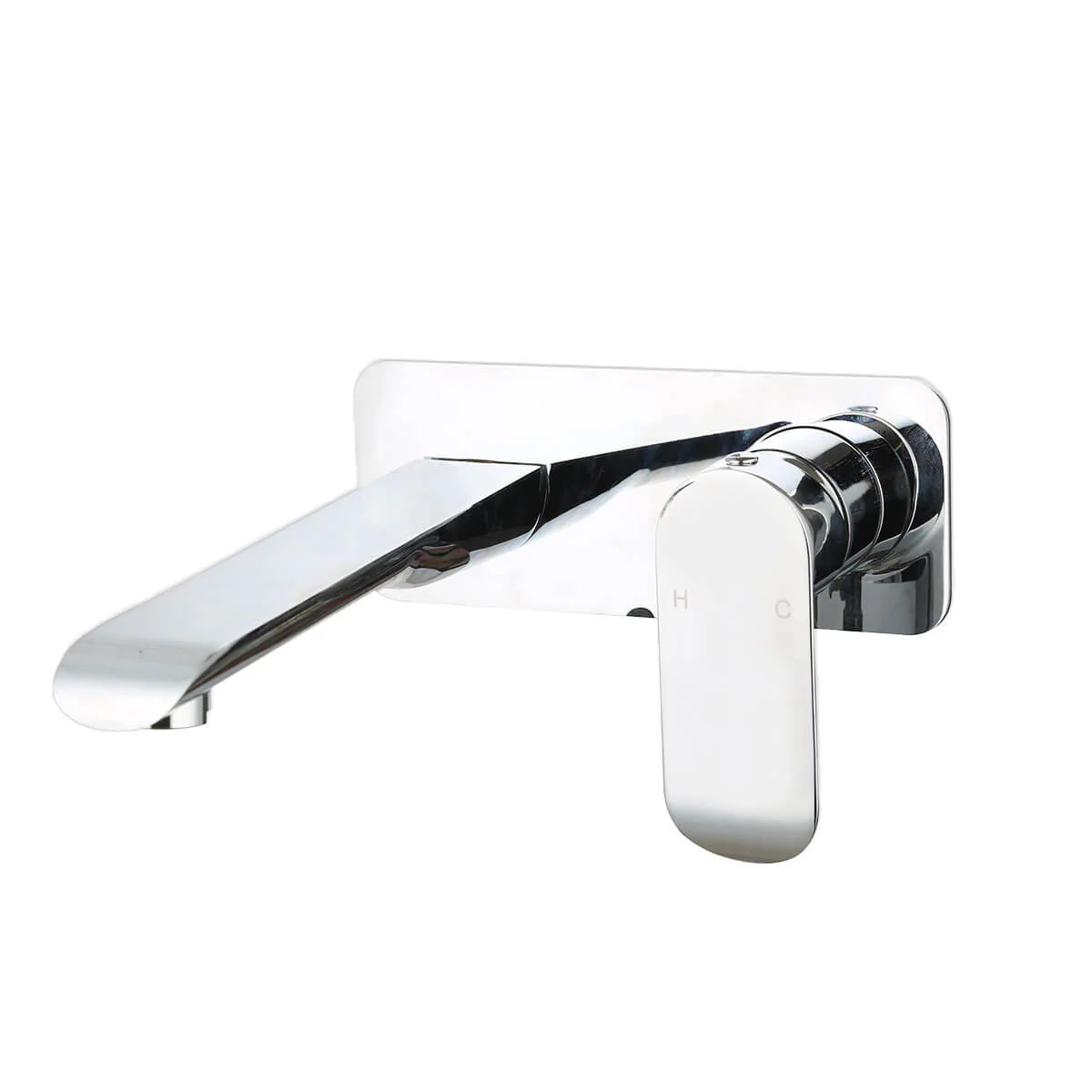 Cleo Curved Wall Mixer and Spout Set - Image 2