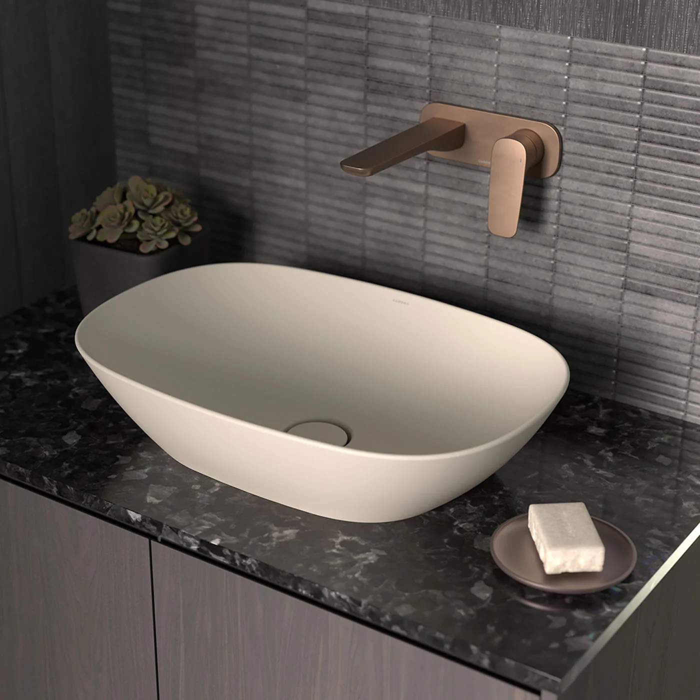 Contura II Above Counter Basin 530x360mm - Image 4