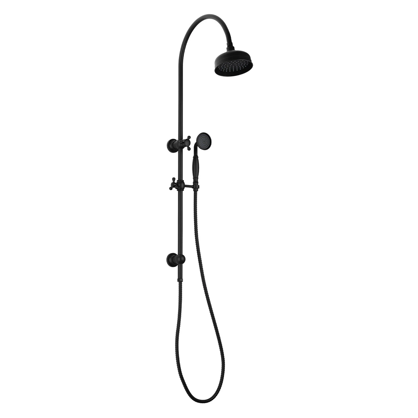Cromford Twin Shower Rail Set - Image 2
