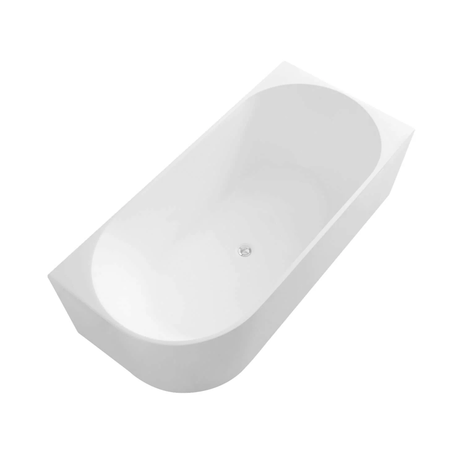 Elivia Curved Corner Bathtub - Image 3