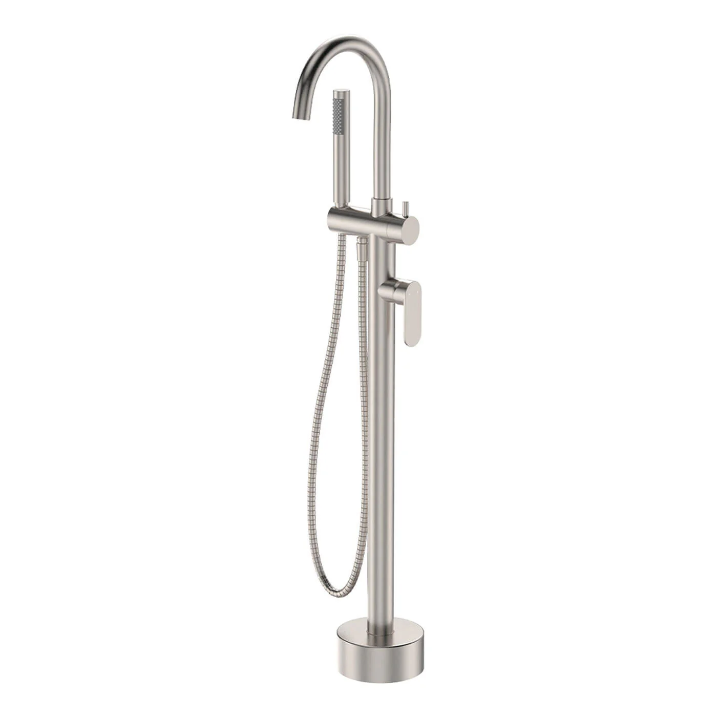 Empire Slim Freestanding Bath Spout with Handset - Image 2