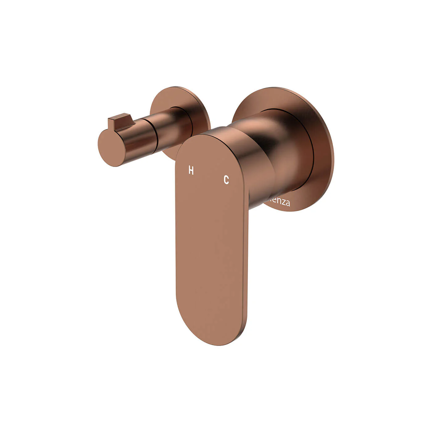 Empire Slim Horizontal Diverter Wall Mixer - Image 2