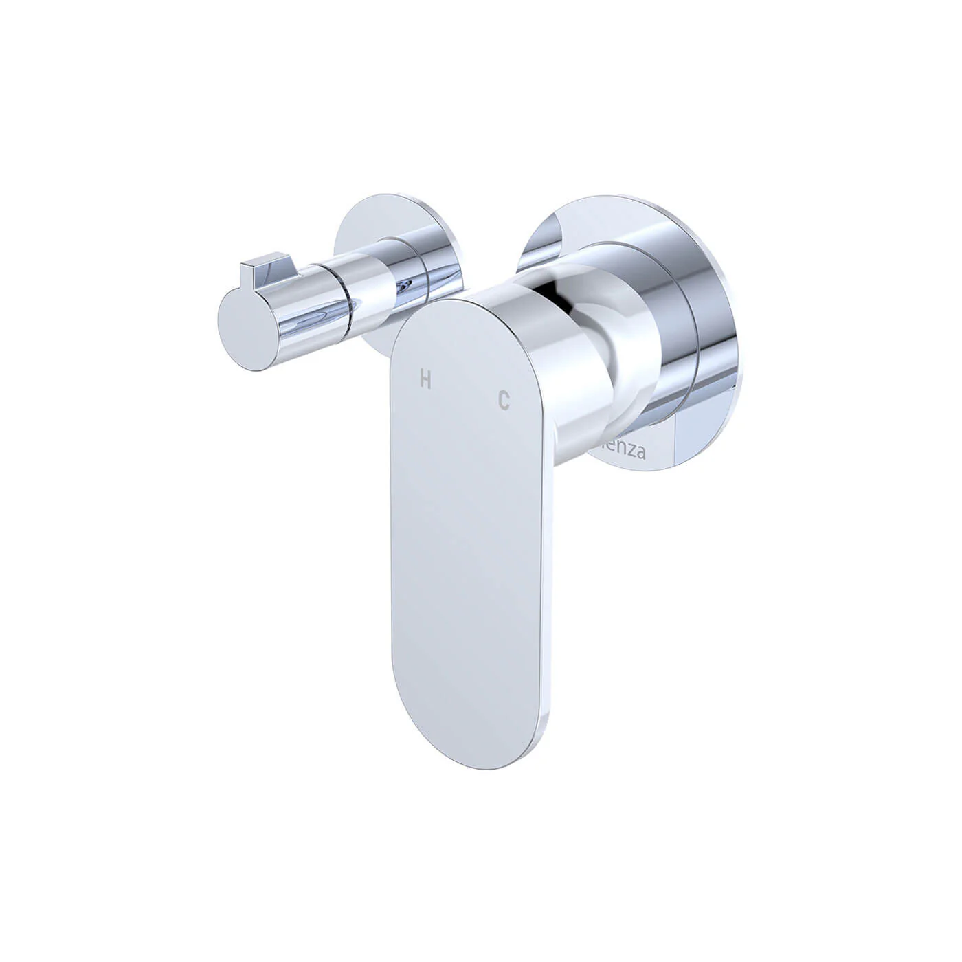 Empire Slim Horizontal Diverter Wall Mixer - Image 4