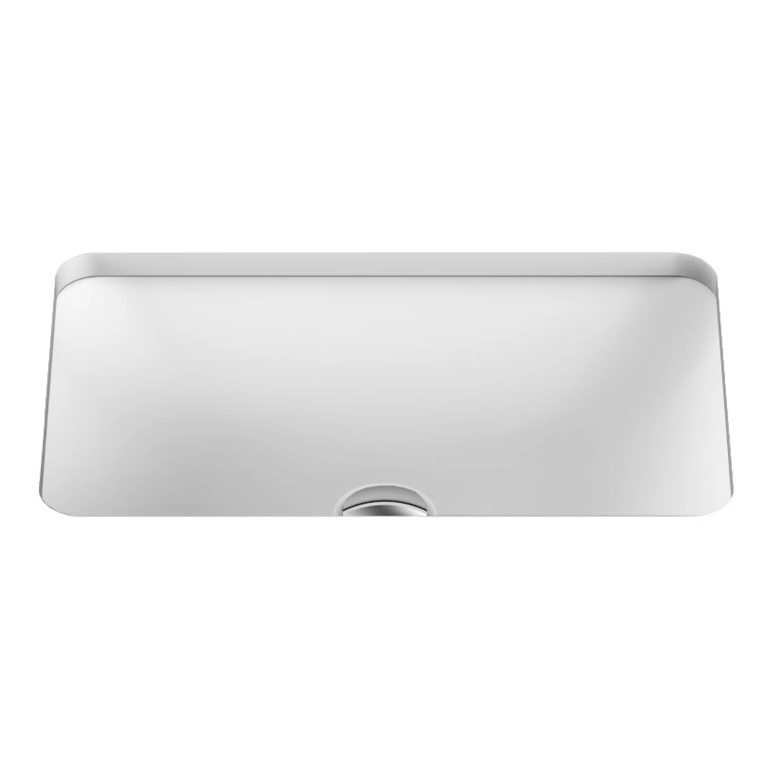 Glory Undermount Solid Surface Basin 545x355mm - Image 2