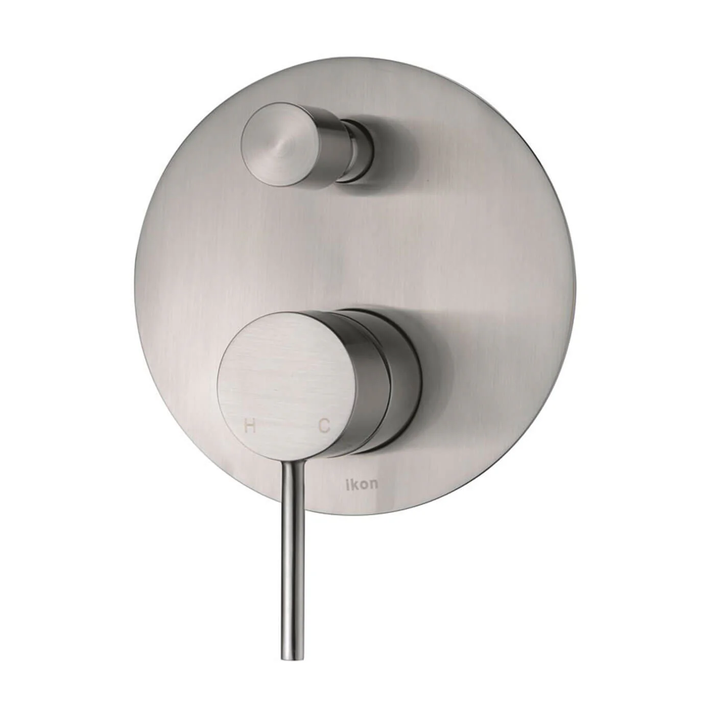 Hali Pin Handle Shower Wall Mixer with Diverter - Image 5