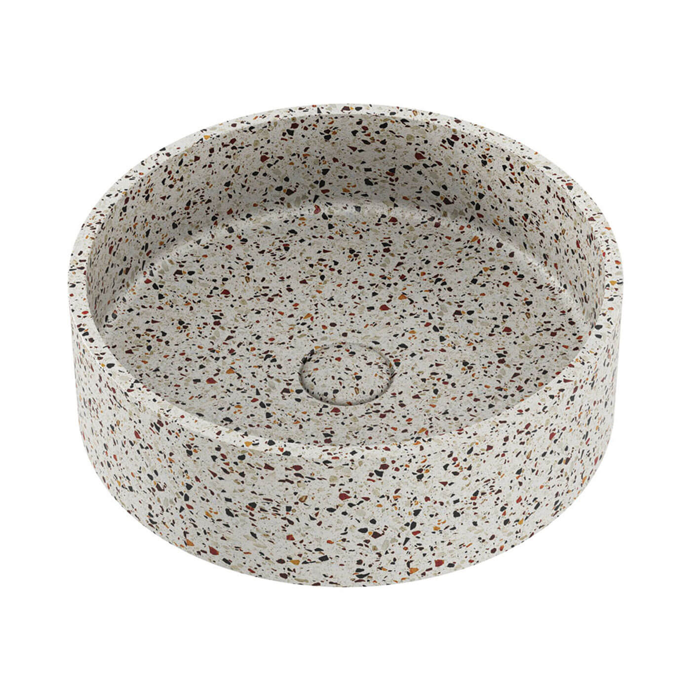 Jada Round Concrete Above Counter Basin 390mm - Image 4