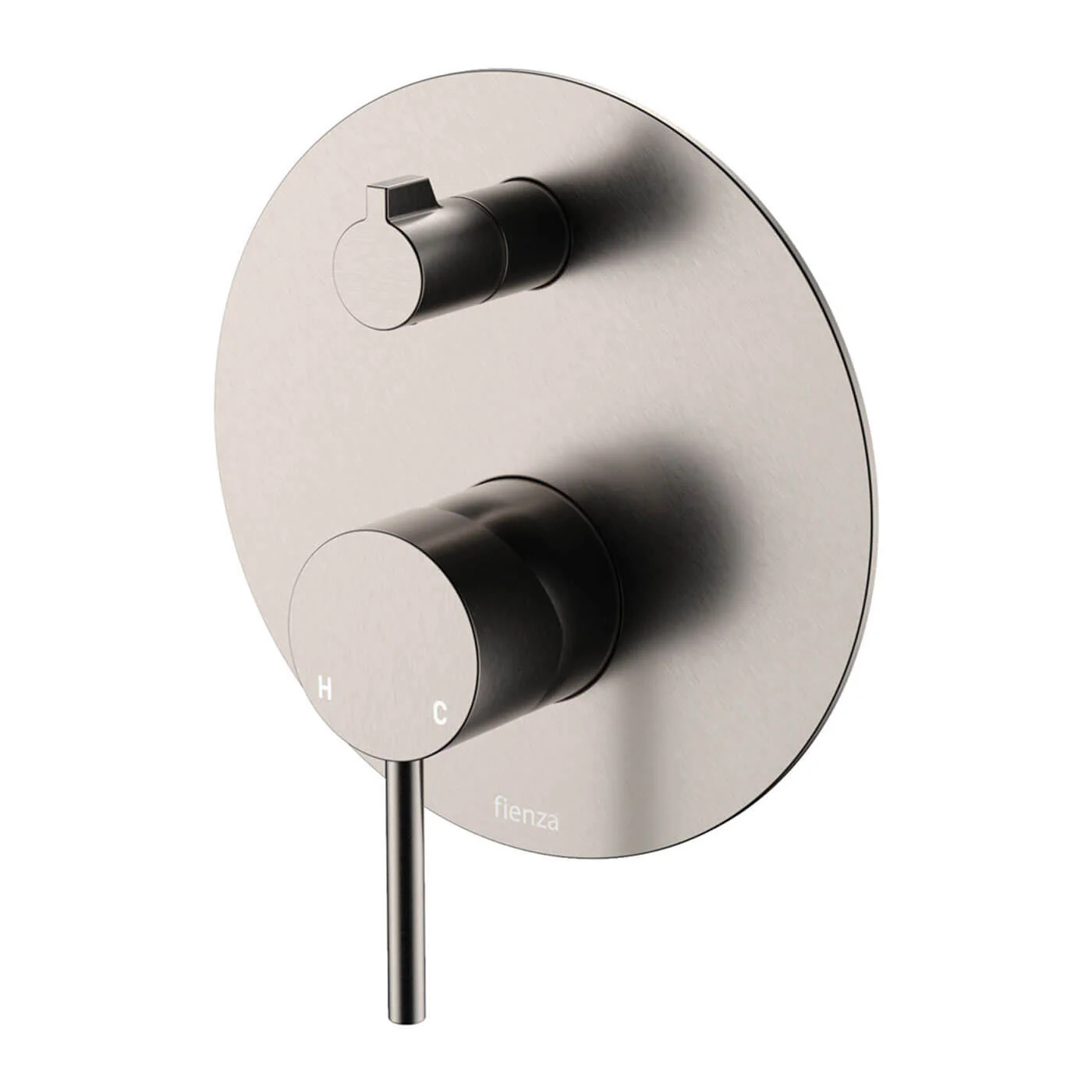 Kaya Pin Handle Diverter Wall Mixer 150mm Backplate - Image 5
