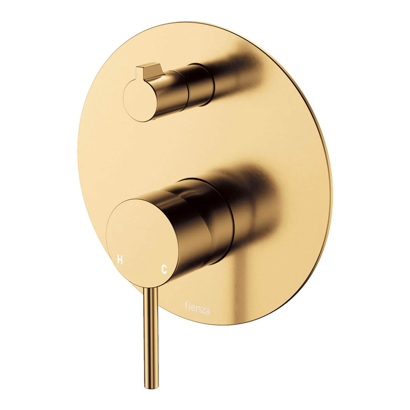 Kaya Pin Handle Diverter Wall Mixer 150mm Backplate - Image 6