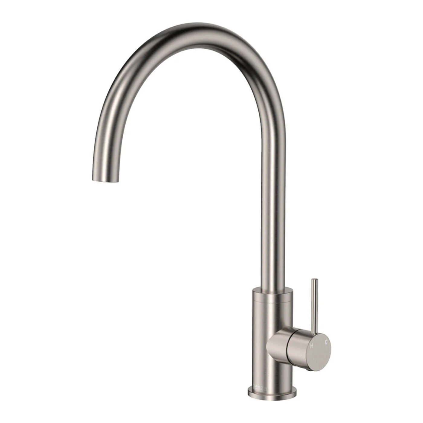Kaya Pin Handle Gooseneck Sink Mixer - Image 3