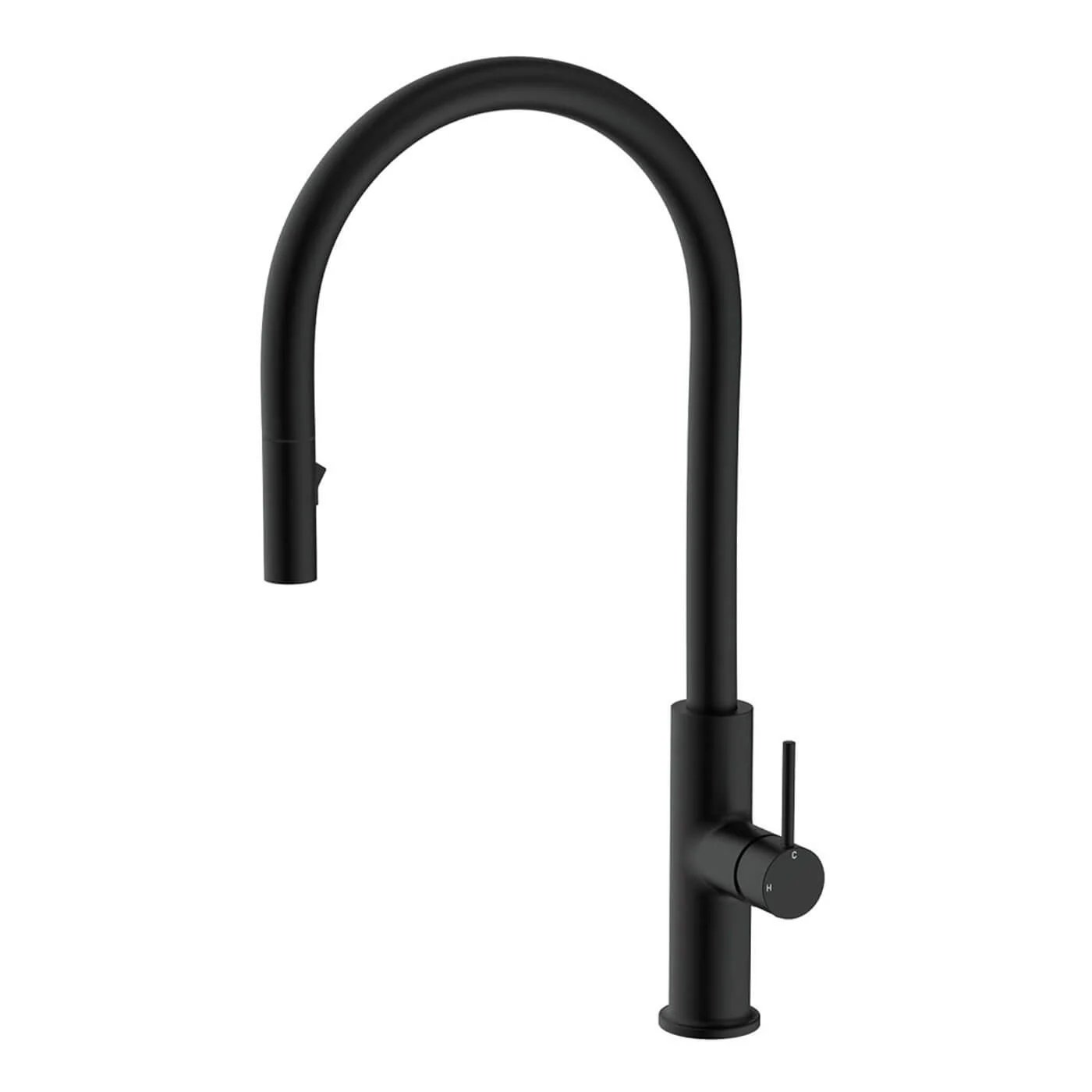 Kaya Pull Out Gooseneck Sink Mixer - Image 5