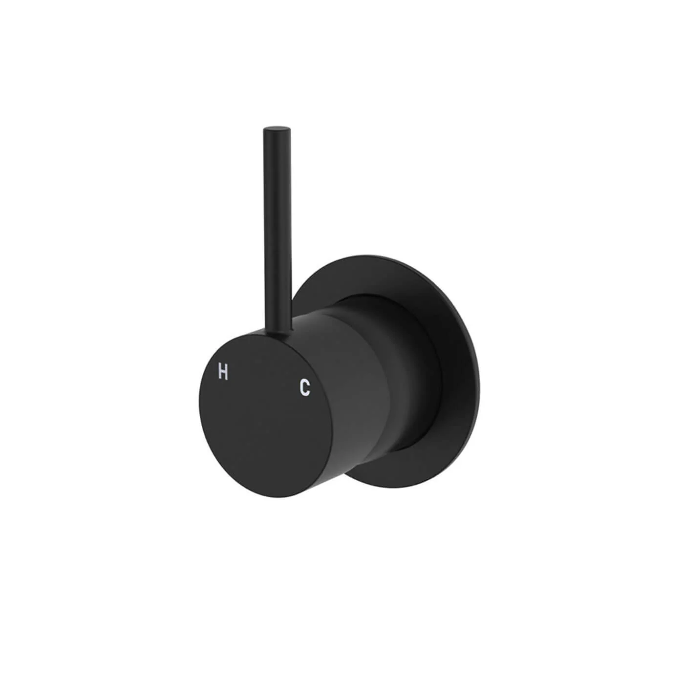 Kaya Upright Handle Shower Wall Mixer - Image 3