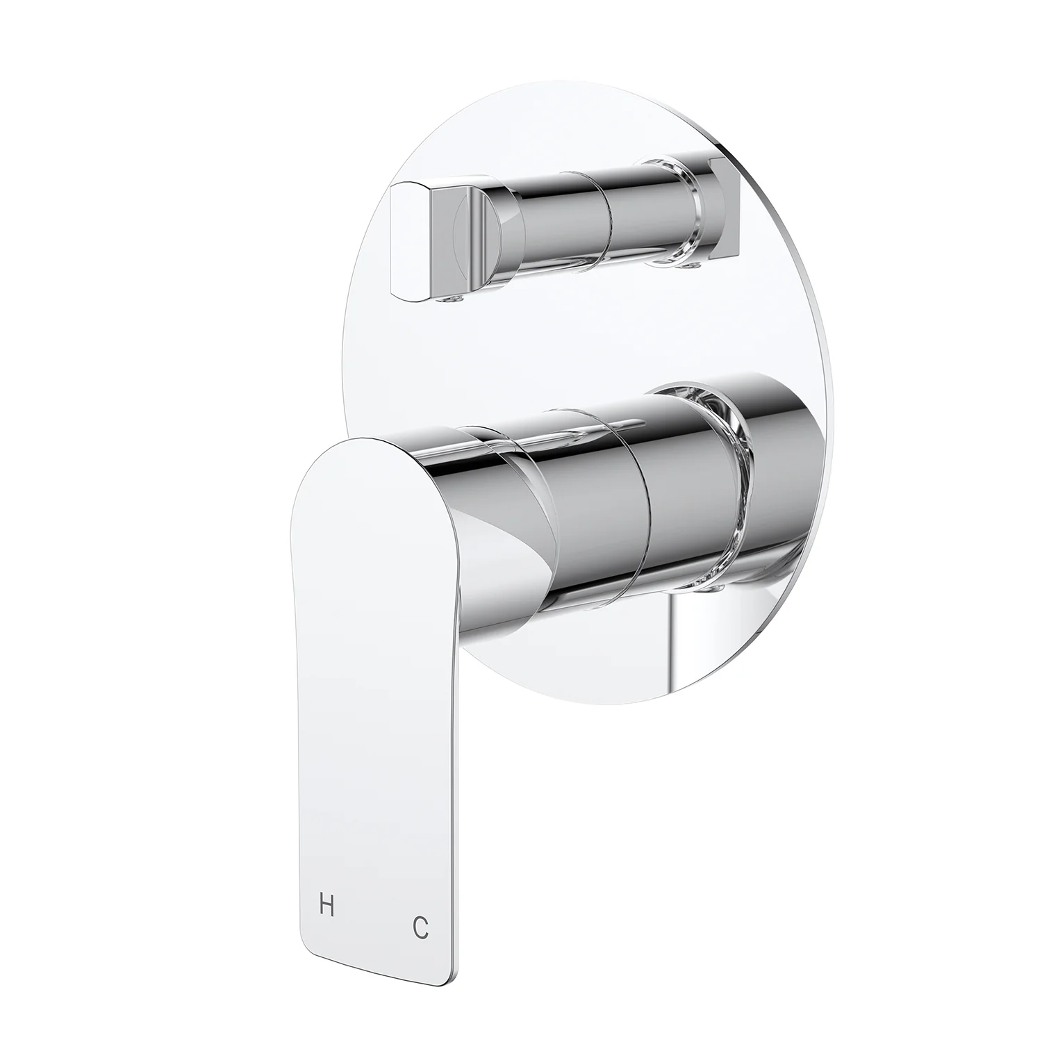 Kiama Brass Diverter Wall Mixer - Image 3