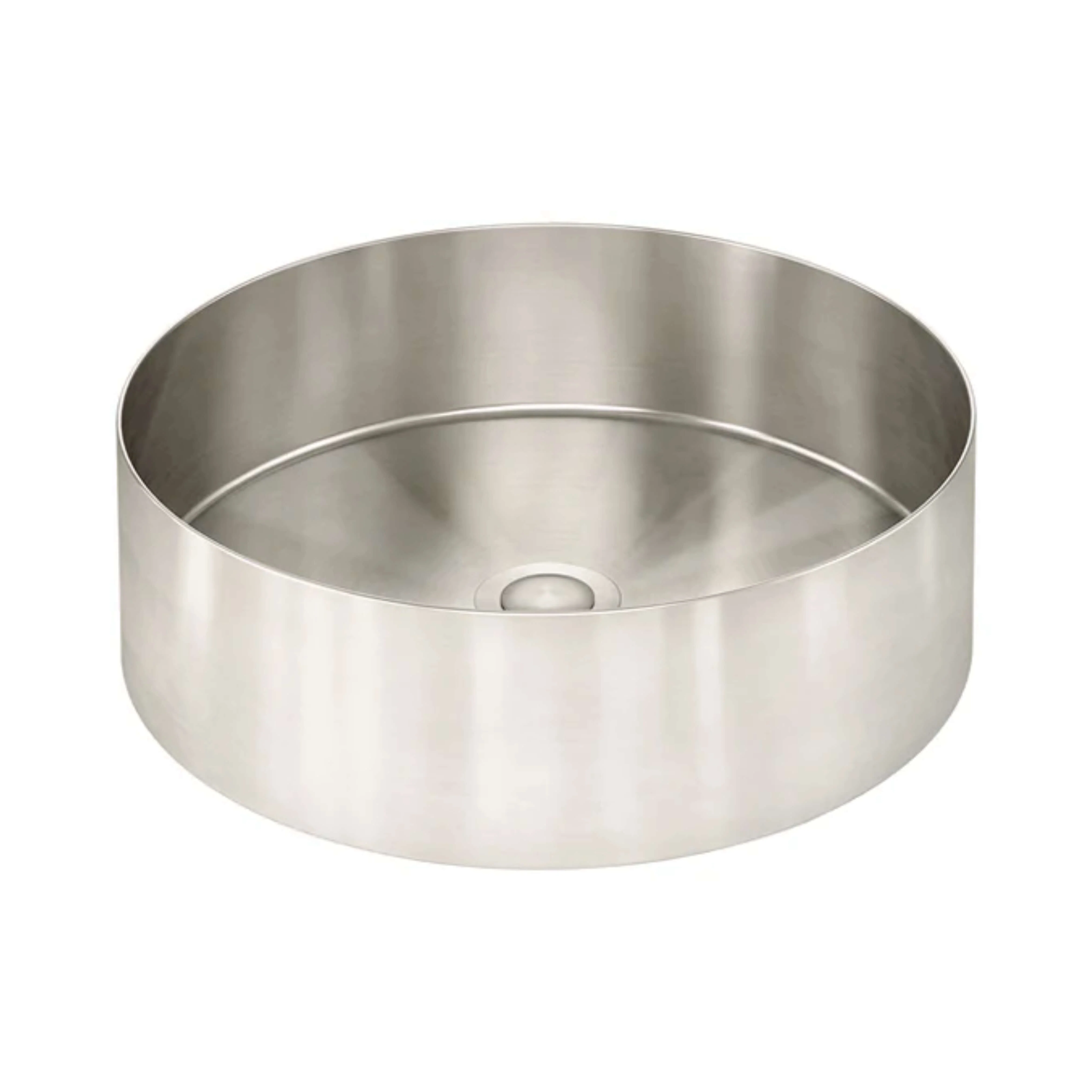 Lavello Round Steel Bathroom Basin 380mm - Image 2