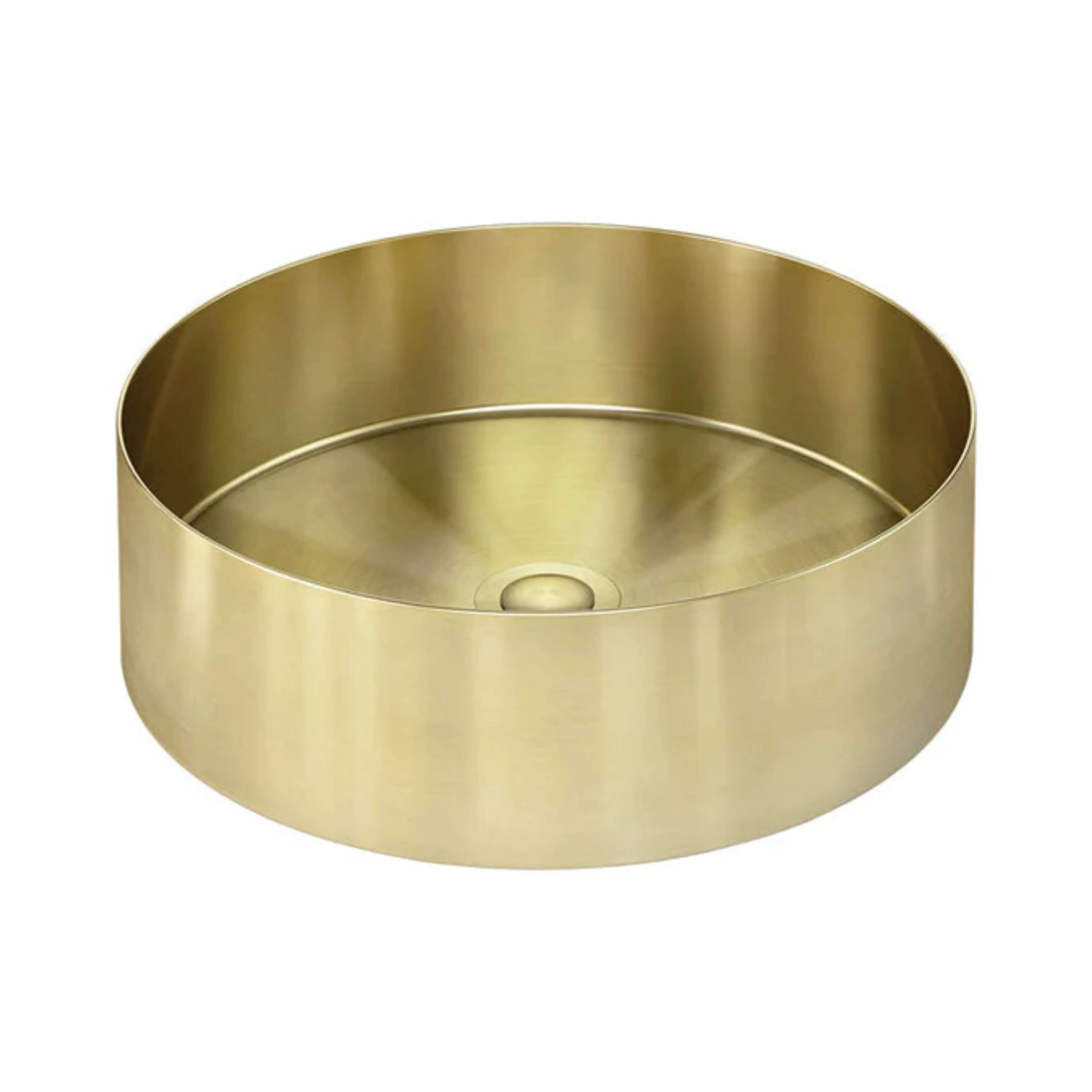 Lavello Round Steel Bathroom Basin 380mm - Image 4