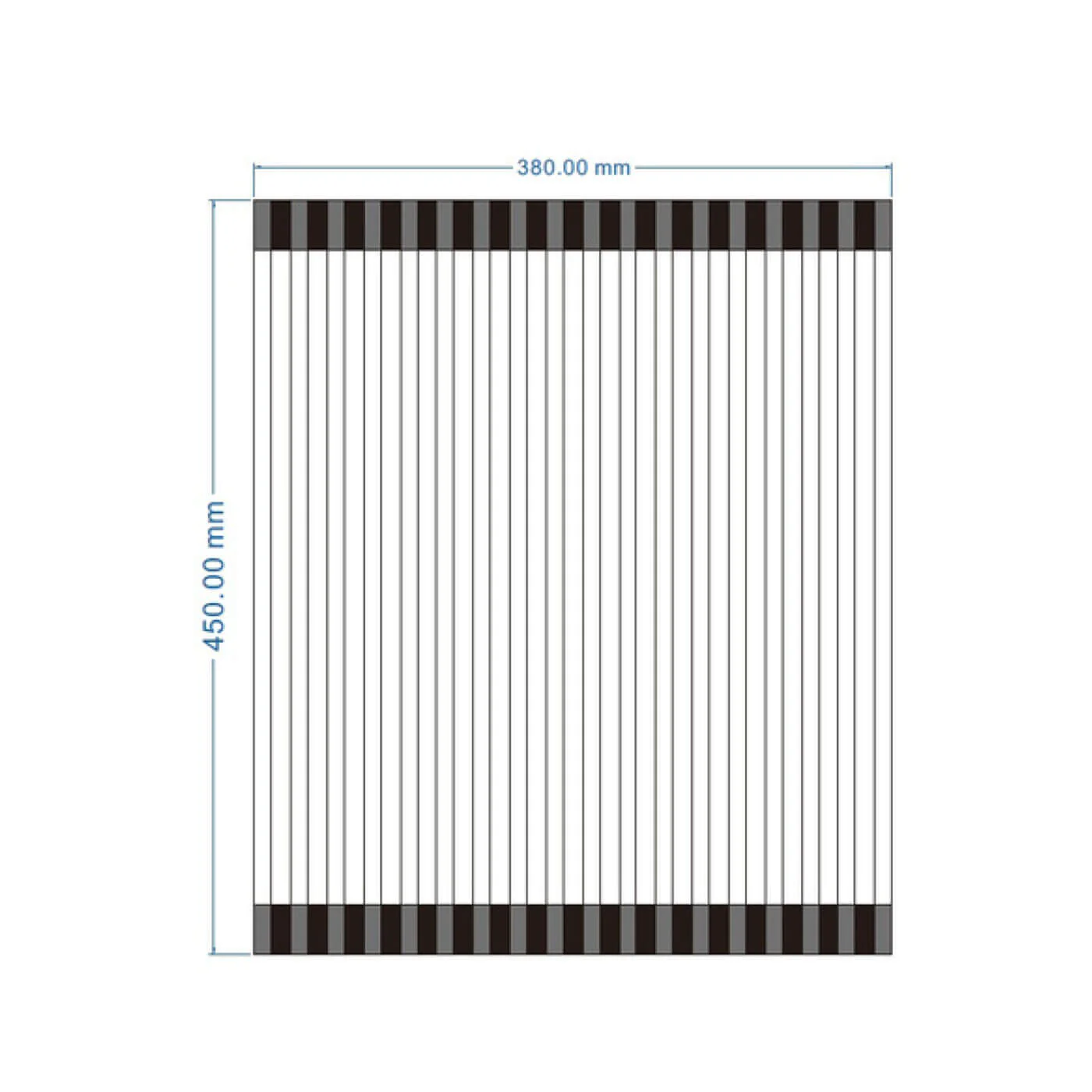 Lavello Stainless Steel Draining Roller Mat - Image 5
