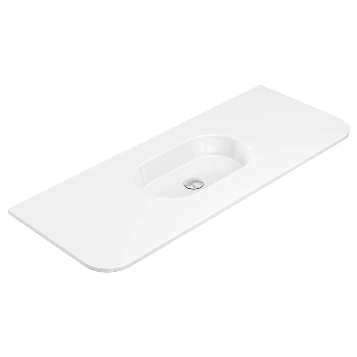 Lila Curved Ceramic Vanity Benchtop - Image 3