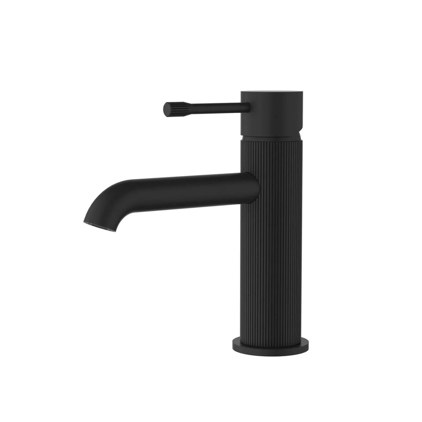 Linie Fluted Short Basin Mixer - Image 4