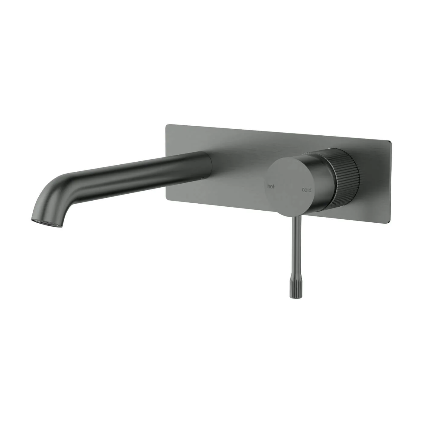 Linie Fluted Wall Mixer Set - Image 3