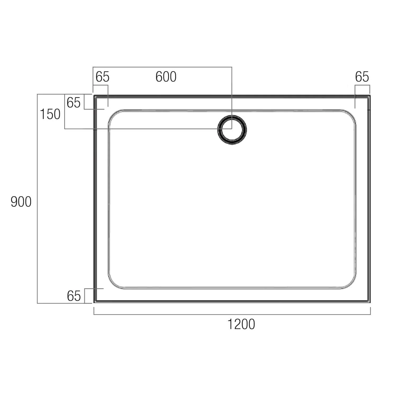 Louve SMC Shower Base - Image 3
