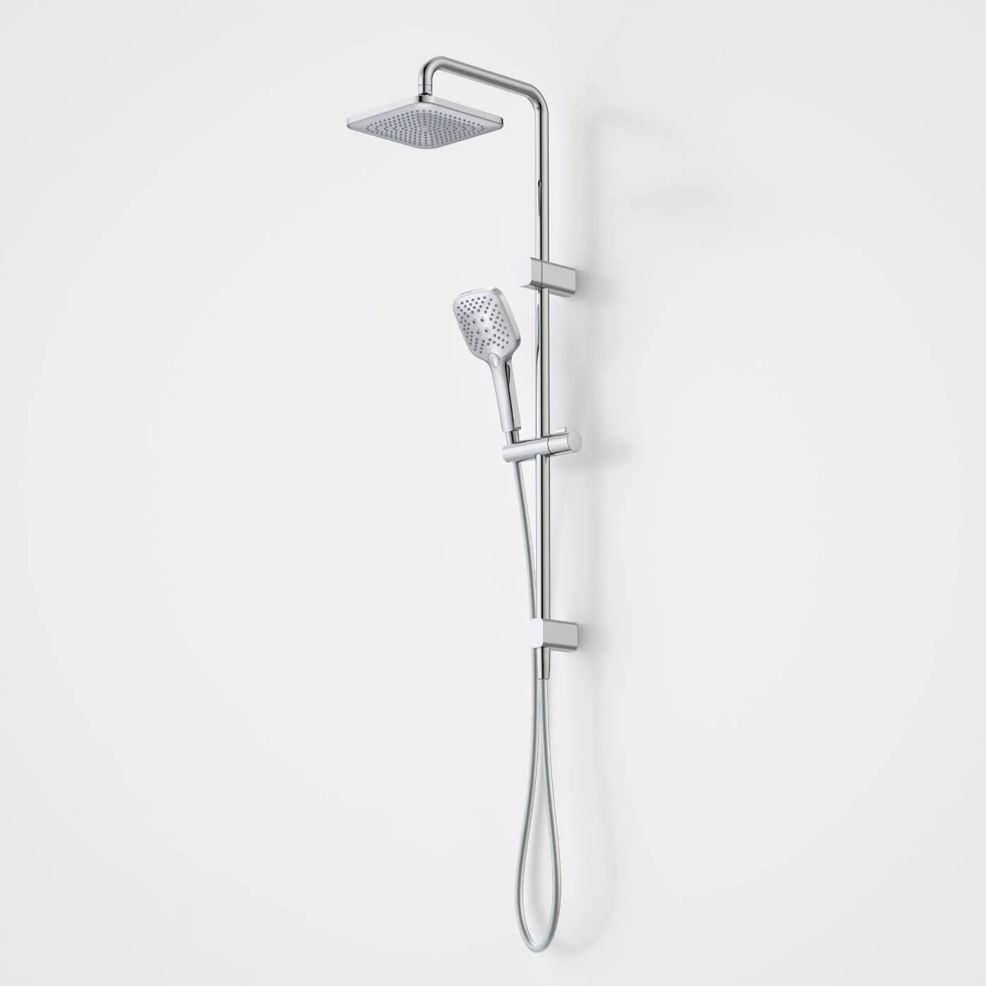 Luna Overhead Twin Shower Rail - Image 4
