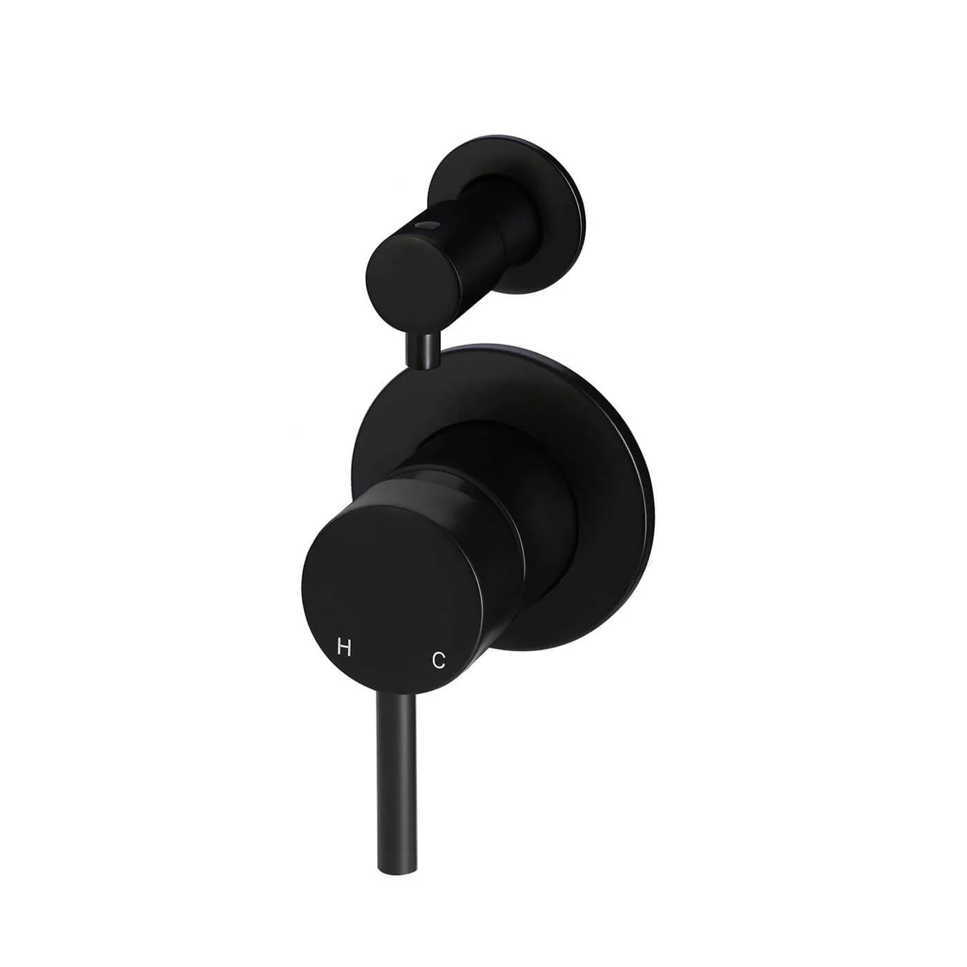 Meir Pin Handle Diverter Wall Mixer - Image 6