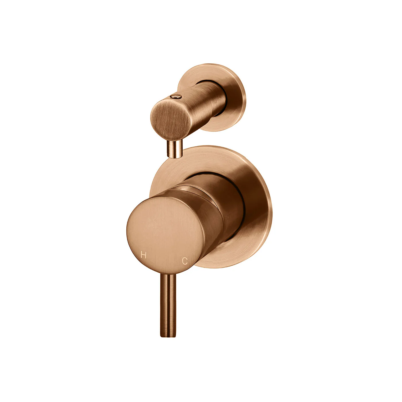 Meir Pin Handle Diverter Wall Mixer - Image 7