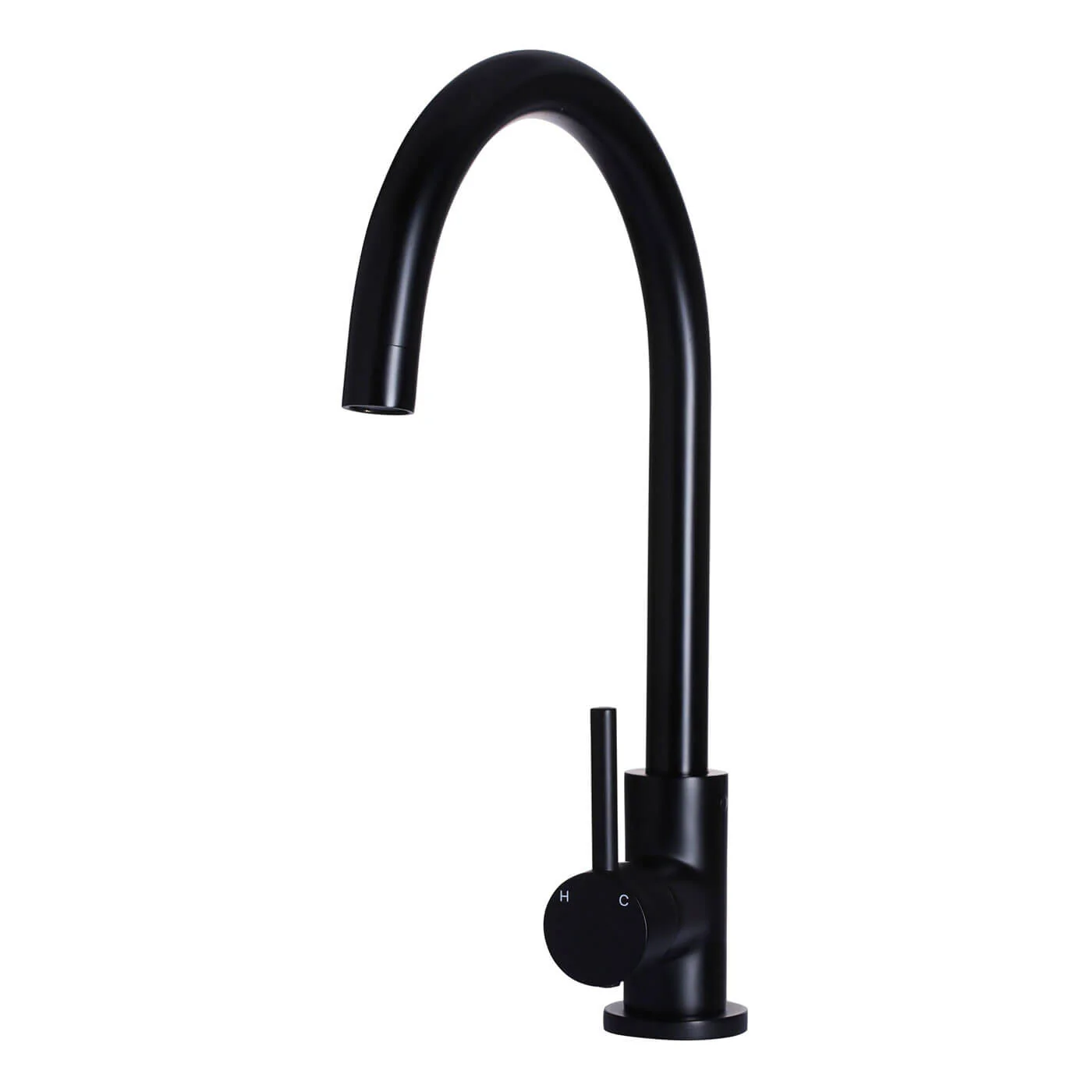Meir Pin Handle Gooseneck Sink Mixer - Image 6