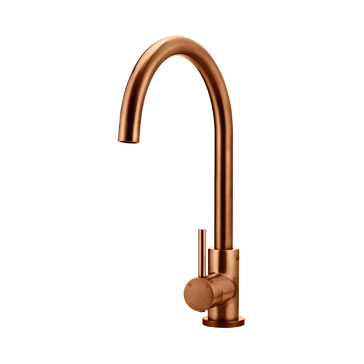 Meir Pin Handle Gooseneck Sink Mixer - Image 7