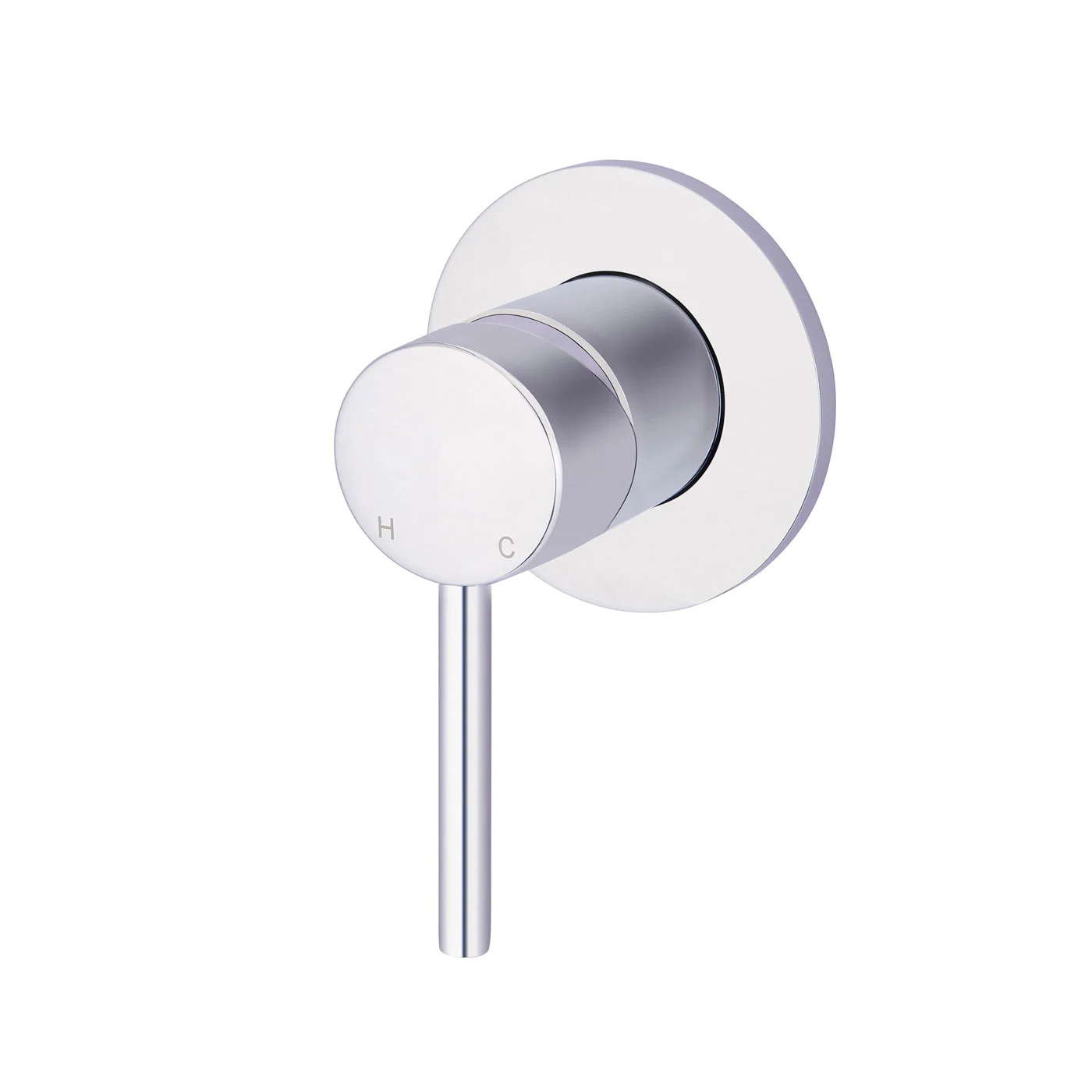 Meir Round Pin Handle Wall Mixer - Image 4