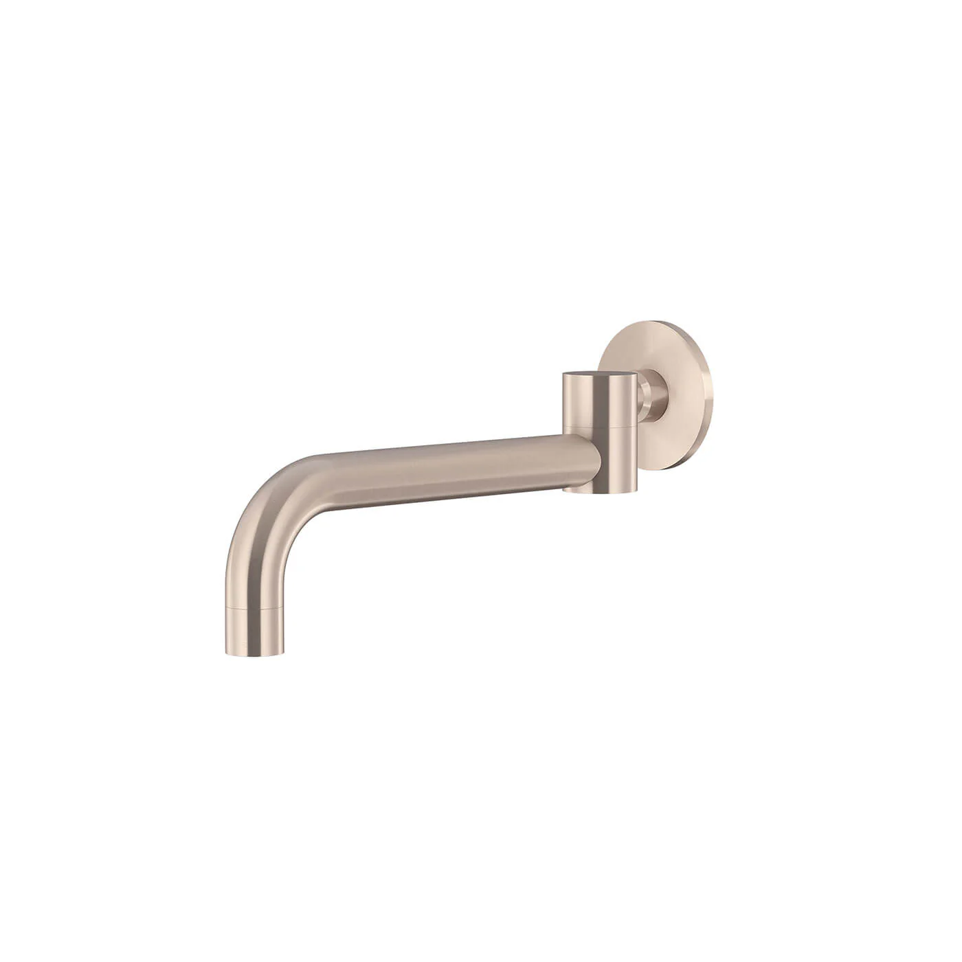Meir Swivel Curved Wall Spout 250mm - Image 6