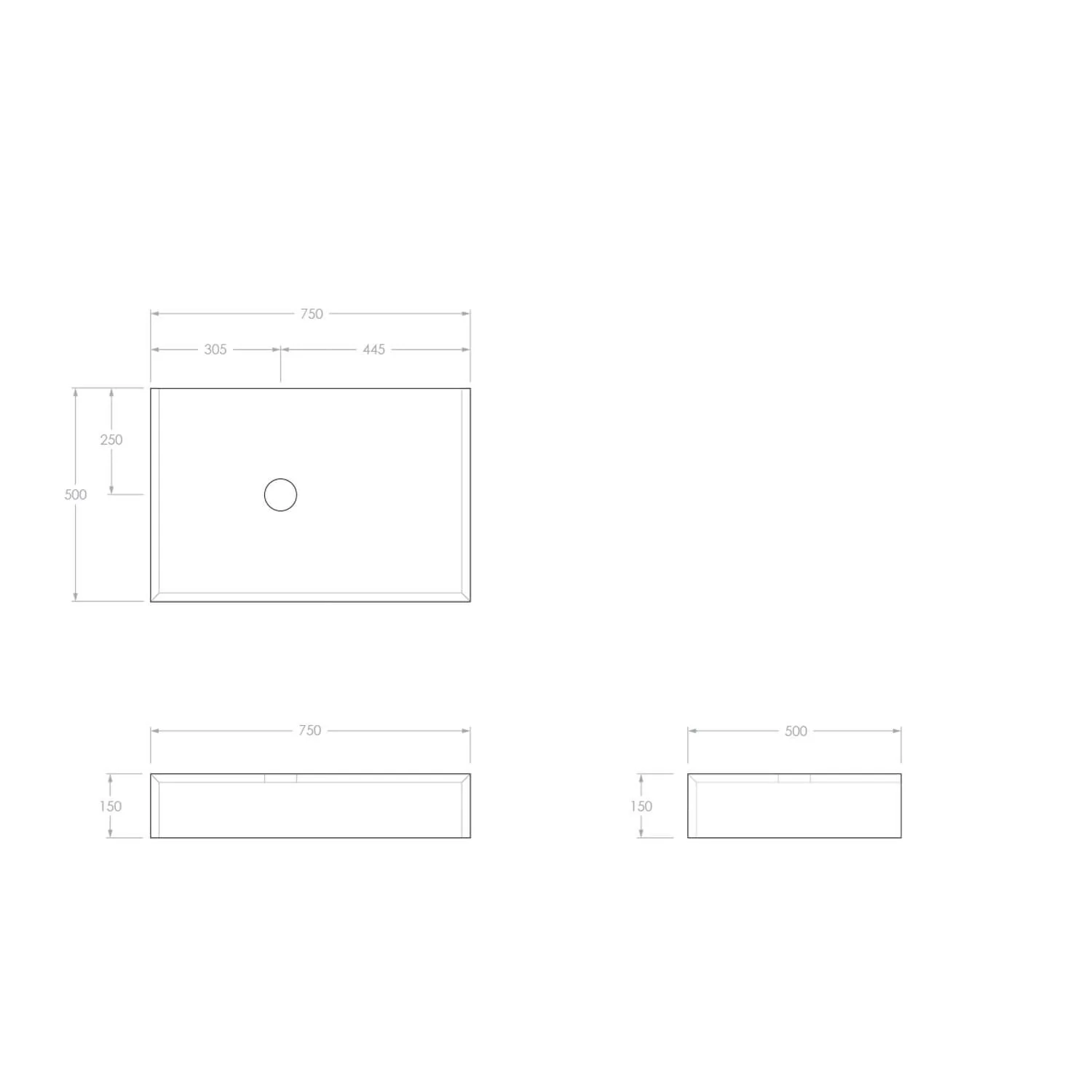 Michel Wall Hung Stone Benchtop - Image 10